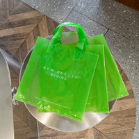 Sacs en plastique bon marché MU, sacs à main transparents, sacs en plastique pour le shopping, emballage de vêtements, chaussures, cadeaux, sacs en plastique pour l'épicerie