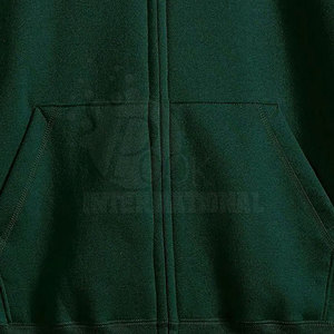 Streetwear surdimensionné vente en gros de vêtements à capuche pour hommes sweats à capuche en coton à fermeture éclair personnalisée - Product Image 5