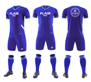 Ensembles d'uniformes de maillots de football confortables et respirants de meilleure qualité au design personnalisé Service OEM pour les jeunes hommes joueurs Coupe automatisée - Product Image 5