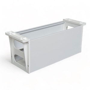 Organisateur de bureau sous le bureau A323A, boîte électrique multifonctionnelle 332x112x129mm pour une gestion pratique du câblage - Product Image 1