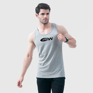 Débardeur de sport en coton pour hommes gilet sans manches en polyester à séchage rapide chemise athlétique légère en vrac vente en gros pour clubs de gym fitness - Product Image 4