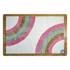 Tapis élégant en coton avec hauteur en peluche et marque de distributeur personnalisée pour les commandes en gros et le style de la maison - Product Image 4