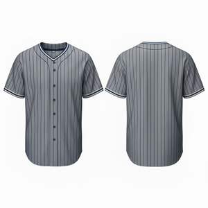 Maillots de baseball personnalisés de qualité supérieure avec des couleurs imprimées, vêtements de sport respirants et à séchage rapide pour les équipes et les clubs - Product Image 5