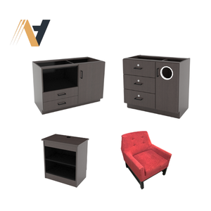 Meubles d'hôtel Motel 6 haut de gamme-Mobilier de chambre à coucher MDF HPL écologique pour les projets de chambre-Vietnam Factory Export - Product Image 1