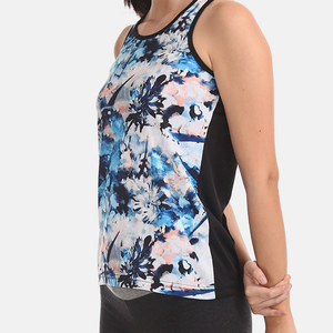 Débardeur respirant à séchage rapide pour femme avec tissu durable en polyester/coton 180g pour la gym et le sport - Product Image 5
