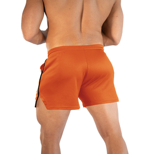 Pantalones cortos de gimnasio de entrenamiento de 5 pulgadas para hombre, pantalones cortos ajustados para correr, joggers atléticos, patrón de logotipo personalizado, precio razonable, servicio de personalización OEM - Product Image 3