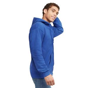 Sudadera con capucha y cremallera de algodón Premium con forro interior suave para comodidad diaria - Product Image 5