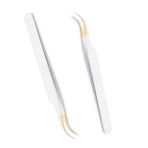 Pince à épiler professionnelle en acier inoxydable fabriquée au Pakistan, conception de logo personnalisée pour une utilisation en beauté - Product Image 5