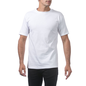 T-shirt col rond ajusté de qualité supérieure pour hommes Bella T-shirt col rond en toile et jersey pour hommes - Product Image 6