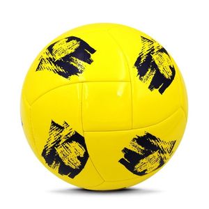 Pallone da calcio da allenamento sintetico cucito a macchina con grafica blu unica per l'accademia giovanile o lo sviluppo a livello di Club - Product Image 6