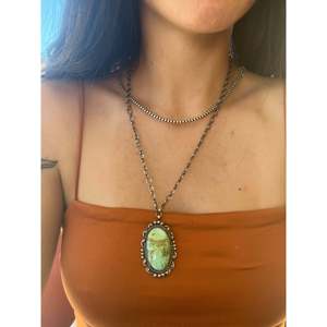 Collier Montagne Sonoraine Sheila Becenti, Turquoise, Agate, Perle, Style Bohème Vintage Chrétien, Cadeau Parfait en Argent Sterling - Product Image 2