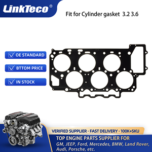 Linkeco set gasket kepala silinder, untuk VW Audi Q7 C6 C7 A8 Q5 EA113 2.0T EA888 3rd gen 1.8T CEA CUH cut gasket silinder - Product Image 4