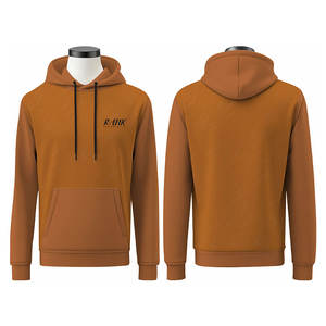 เหมาะสำหรับใส่ลำลองทุกวัน เสื้อฮู้ดดี้ผู้ชายผ้าฝ้ายพรีเมียม พร้อมงานปักแบบกำหนดเอง เสื้อฮู้ดดี้ผู้ชายแบบพื้นฐาน - Product Image 6