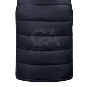 2025 gilet bouffant grande taille hiver chaud gilet nouveau Design mode Style hommes personnalisé gilet bouffant - Product Image 6