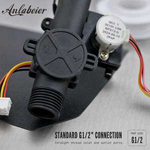 วาล์วน้ำ บอลวาล์วไฟฟ้า โปรแกรมได้ 12V DC สเต็ปเปอร์มอเตอร์ ควบคุมการไหล G1/2 นิ้ว อะไหล่เครื่องทำน้ำอุ่นพลาสติก - Product Image 5