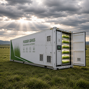 Smart Fodder Container Greenhouse Automatic Farming System Climate Controlled Agriculture Equipment - Product Image 1