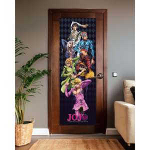 Affiche d'anime Jojo's Bizarre Adventure, impression artistique décorative attrayante pour porte - Product Image 1