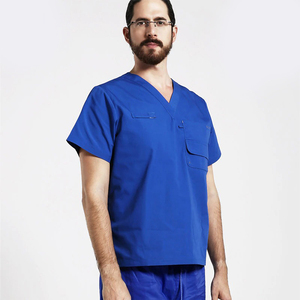 Conjunto de Uniformes Médicos con Múltiples Bolsillos, Uniforme de Trabajo Clásico para Hospital, Ropa de Enfermería para Hombre y Mujer, Uniformes Dentales - Product Image 4