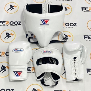Équipements de Sparring en Cuir Personnalisés de Haute Qualité Fabriqués en Usine : Protège-Mains Antidérapants, Protège-Tête Léger, Protège-Tibias et Protège-Genoux - Product Image 2