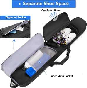 Bolsa de Hockey de Campo Impermeable de Gran Capacidad Personalizada para Exteriores con Fundas para Palos, Bolsillo Ventilado para Zapatos y Espacio para Accesorios de Poliéster - Product Image 3