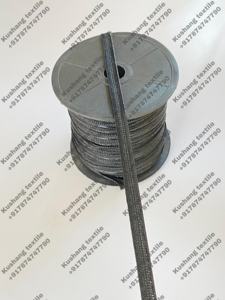 Sewing Accessories Metallic Gold Black Lace Piping for Cushion Covers and <b>Curtains</b> Deals in Wholesale - Product Image 4