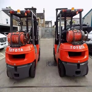 Bon marché utilisé pour le chariot élévateur Toyota Nouveau Folklifter avec AC Heater Diesel Engine Power Source pour les imprimeries de restaurants - Product Image 2