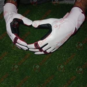 Professional Leather Baseball Batting Gloves with <b>Hook</b> & Loop Closure Right/Left Hand Durable for Training - Product Image 2