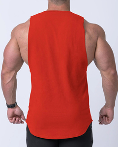Custom <b>Mens</b> Athletic <b>Stringer</b> Sleeveless Shirt High Elasticity Gym Training <b>Vest</b> Oversized Gym Tank Top - Product Image 6