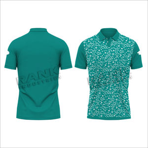 Chemises polo pour hommes, coupe ajustée confortable, en coton et élasthanne, conçues pour le quotidien et le sport, chemises polo tendance pour hommes - Product Image 3