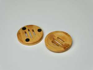Handcrafted Wood Soap Tray Portable And Durable Soap Bar Holder For <b>Bathroom</b> Vanity And <b>Countertop</b> <b>Storage</b> - Product Image 4