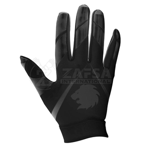 Gants de football américain de la meilleure qualité avec paume en cuir Sports Wear - Product Image 2