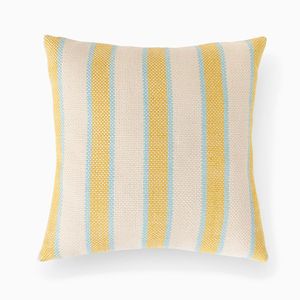 High Quality 100% Polyester Linen Stripe Cushion <b>Cover</b> European <b>Green</b> Geometry Rural Farmhouse Throw Pillow <b>Cover</b> - Product Image 2