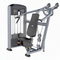 Máquina de Press de Hombros Comercial con Pila de Pesas de 100 kg, Equipo de Entrenamiento de Fuerza para Gimnasio Comercial