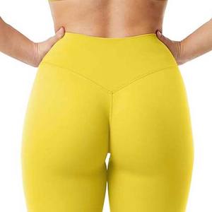 Venta al por mayor 2025 Yoga Leggings entrenamiento Running Butt Lift Tights Leggings sin costuras cintura elástica Fitness Leggings para mujeres deporte - Product Image 4