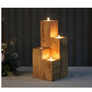 American Design Wood <b>Tealight</b> <b>Holder</b> Tableware Decorative and Home and Wedding Decorative <b>Tealight</b> <b>Holder</b> With for Sale Product - Product Image 2