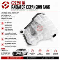 Réservoir d'expansion de liquide de refroidissement du moteur C2Z29118 pour Jaguar XF, réservoir de liquide de refroidissement, système de refroidissement, pièces automobiles