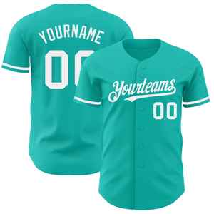 Chemises de baseball en polyester personnalisées pour équipes ou écoles avec bouton d'impression par sublimation à l'avant, numéro complet, logo, support OEM - Product Image 1