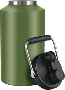 1 Gallon Insulated <b>Water</b> <b>Bottle</b>, 128 oz Stainless Steel Jug with Handle, Wide Mouth, Double Vacuum for <b>Hot</b> & Cold - Product Image 4