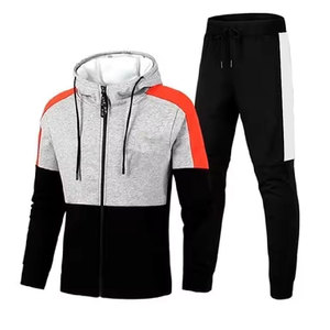 Conjunto Deportivo de Invierno 2024 para Hombre, Transpirable, 100% Algodón, Forro Polar, Alta Calidad, Multicolor - Product Image 1