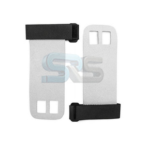 Gants de gymnastique en cuir réglables avec poignée antidérapante Gants d'entraînement croisés à 2 trous pour l'entraînement physique et l'haltérophilie - Product Image 1
