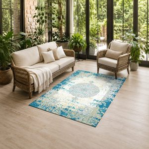 Tapis RUGS DEPOT LXDP-0150, vente en gros, multicolores, neutres, contemporains, géométriques, imprimés numériquement, lavables en machine, en chenille, antidérapants - Product Image 6