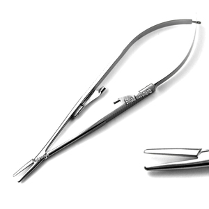Pince porte-aiguille Baumgartner de chirurgie médicale Offres Spéciales 4.75 ", pointes droites de 12cm instrument médical en acier inoxydable allemand - Product Image 5