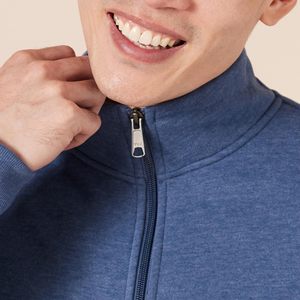 Nouveaux sweats à capuche zippés à imprimé bouffant unisexe de haute qualité Balthazar Sweatshirt avec capuche en noir vente en gros Style pull personnalisé - Product Image 3