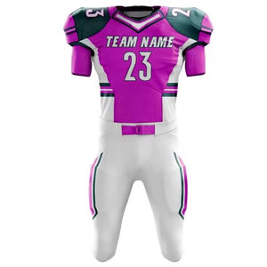 Vente en gros d'uniformes de football américain avec numéro d'équipe personnalisé de qualité unique Vêtements d'entraînement sportif Uniforme de football américain - Product Image 5