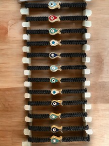 DAFNI BIG PAZAR สร้อยข้อมือทำมือสไตล์โบฮีเมียนประดับลูกปัดหินธรรมชาติโลหะผสมอัญมณีฝังแบบละเอียด-ของขวัญสำหรับทุกเพศ - Product Image 1