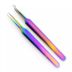 Pincettes d'extraction de points noirs de haute qualité, outil d'extraction de points noirs, boutons, acné, tête blanche, ensemble droit - Product Image 1