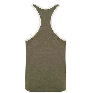 เสื้อออกกำลังกายพิมพ์ลายสำหรับผู้ชายผ้าฝ้ายเนื้อนุ่มผสมสีจางพิมพ์ลาย MOQ ต่ำ - Product Image 2