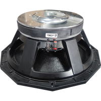 Subwoofer PA de 18 pouces à grande puissance, haut-parleur de 280 mm avec aimant en ferrite, 2400 W, bobine vocale de 5 pouces, haut-parleur de basses pour DJ en extérieur