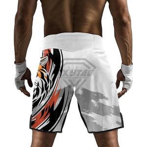 Pantalones Cortos de MMA Estampados de Alta Calidad 2026, Pantalones Cortos de MMA de Color Sólido en Venta, Hechos en Pakistán, Material de Poliéster y Spandex - Product Image 6