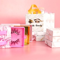 Pestañas Postizas HeyMe Beauty Vendor Price, Hechas a Mano, Gruesas, 3D, Multicapa, Libres de Crueldad Animal, Reutilizables, Longitud Mixta, 5 Pares, Naturales